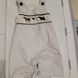 Newborn Cow Overalls